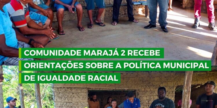 MATÕES DO NORTE / MA – Comunidade Marajá II recebe orientações de política municipal de igualdade Racial