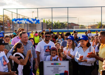 Lajeado Novo e Sambaíba /MA – Governo entrega obras de esporte e lazer para a população
