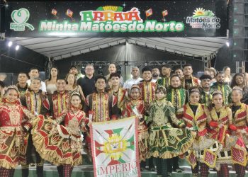 Cultura valorizada e tradição mantida: prefeito Solimar Alves encanta moradores e visitantes na abertura do Arraial de Matões do Norte