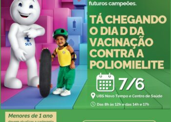 Matões do Norte/MA – Está chegando o dia D da vacinação contra a Poliomielite