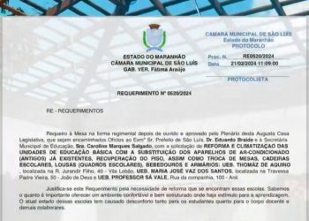 AQUI TEM REQUERIMENTO – Fátima Araújo