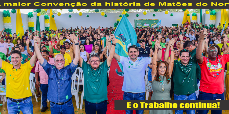 Matões do Norte / MA – Solimar Alves e Luza Paiva mostram força em mega evento e oficializam cadidatura a prefreito e vice.