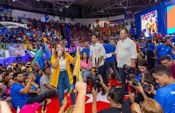 São Luís/MA – Iracema Vale prestigia convenção que oficializa candidatura de Duarte Júnior a prefeito da capital