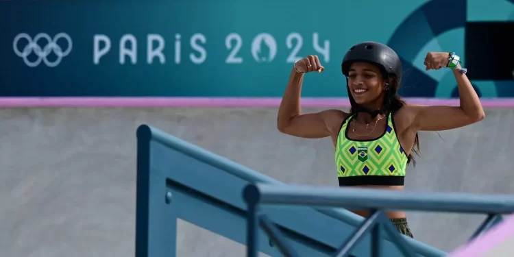 Paris – Rayssa Leal leva bronze no skate, a segunda medalha olímpica da brasileira