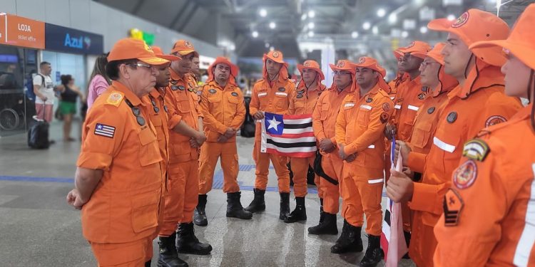 São Luís/MA – Bombeiros maranhenses embarcam para Mato Grosso do Sul em missão contra os incêndios no Pantanal