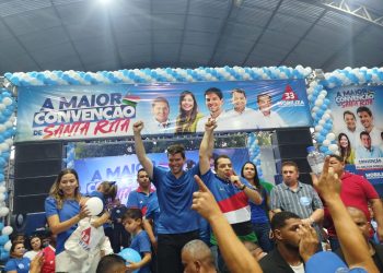 Dr. Milton Gonçalo e Berré Carvalho têm candidatura à prefeito e vice homologada em Santa Rita durante a maior Convenção da história da cidade