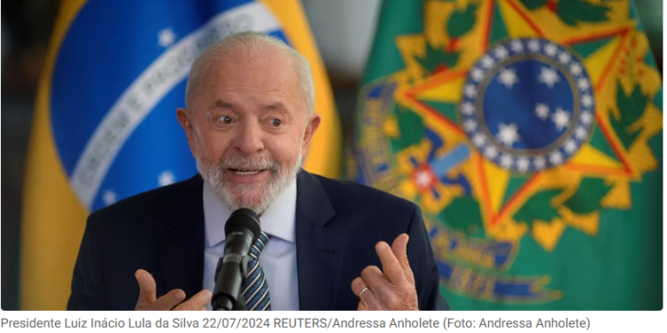 Brasília – “Só falta a gente reduzir a taxa de juros”, diz Lula