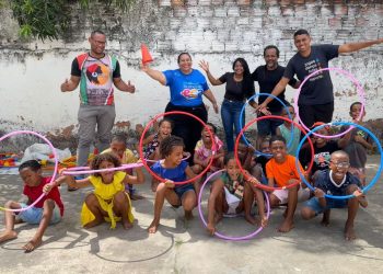 São Luís/MA – Funac realiza manhã de recreação para as crianças do Projeto Quilombola