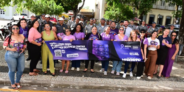 São Luís/MA – Governo reforça campanha “Agosto Lilás” com ações de conscientização e combate à violência contra a mulher