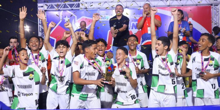 São Luís/MA – JEMs 2024: Sedel premia os campeões das modalidades coletivas da categoria infantil