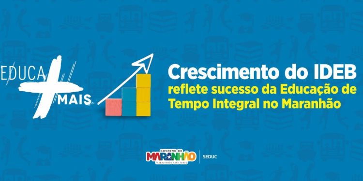 São Luís/MA – Crescimento do Ideb reflete sucesso da educação de tempo integral no Maranhão