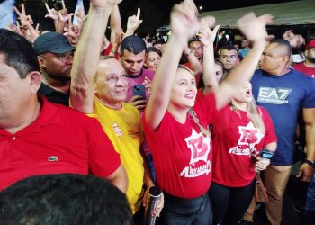 COROATÁ / MA – Mega “Arrastão do 13” reúne milhares de pessoas, invadem as ruas e mostram que o povo está com Aryanna  Amovelar e Tatyana Murad.