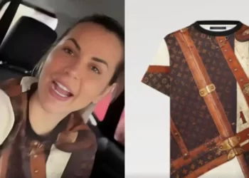 Deolane ostenta camiseta de R$ 9 mil após deixar a prisão