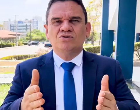 O Secretário de Estado da Segurança, Dr. Maurício Martins Faz homenagem aos 412 anos da Grande Ilha do Amor.