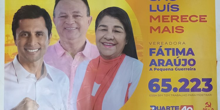 FÁTIMA ARAÚJO é uma grande opção para merecer o seu voto para vereadora na GRANDE ILHA