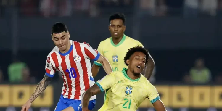 Eliminatórias: Brasil joga mal e perde para o Paraguai por 1 a 0