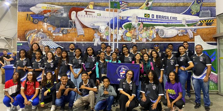 São Luís/MA – Delegação maranhense embarca para disputar os Jogos Escolares Brasileiros 2024