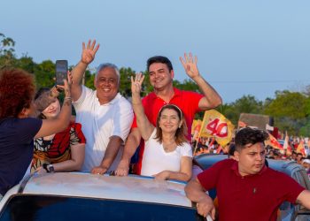 São Luís/MA – Iracema Vale reforça apoio à candidatura de Saulo Machado em Anajatuba durante ato político