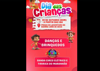 FÁTIMA ARAÚJO (A pequena Guerreira) Homenageia crianças do João de Deus Praça da Juventude no domingo 20