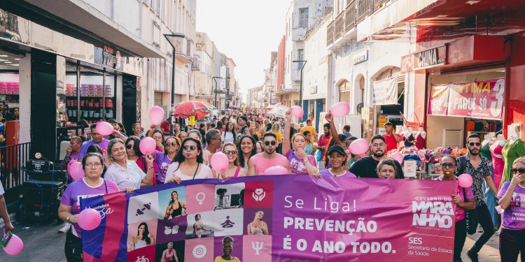 São Luís/MA – Governo promove blitz da prevenção contra câncer de mama e do colo de útero na região do Centro da capital
