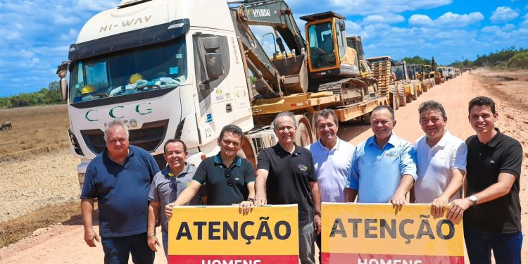 Brandão inicia obras de nova estrada no Maranhão: a Travessia da Baixada
