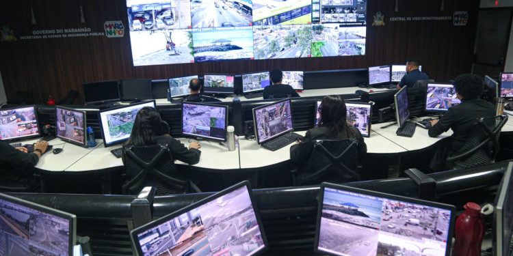 São Luís/MA – Ciops amplia em 45% o número de câmeras de videomonitoramento e reforça segurança maranhense