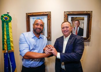 São Luís/MA – Brandão recebe novo presidente da Famem no Palácio dos Leões e celebra a unidade entre os prefeitos maranhenses