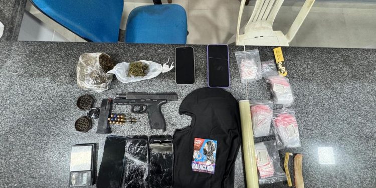 Urbano Santos/MA – Polícia Civil prende cinco suspeitos e apreende armas e drogas em ação contra o tráfico