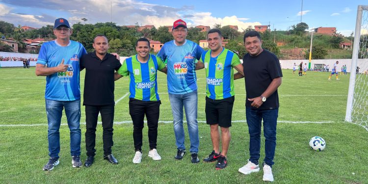 CAPINZAL DO NORTE/MA – Prefeito Abnadar Portela e ex-prefeito André Portela articulam investimentos para o esporte