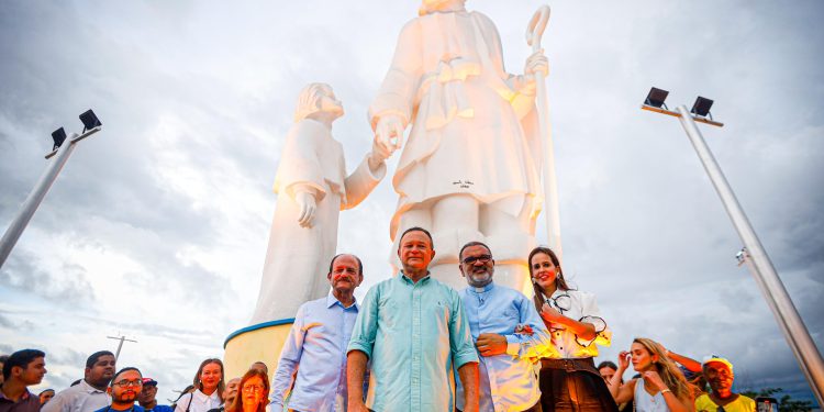 São José de Ribamar/MA – Brandão inaugura revitalização do monumento e anuncia nova obra para o Santuário
