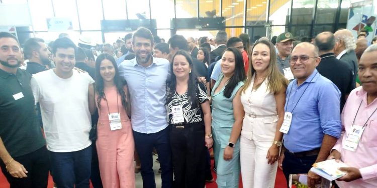 Secretário Paulo Cazé e deputado Pedro Lucas Fernandes participam de Encontro de Prefeitos promovido pelo Governo do Maranhão e FAMEM