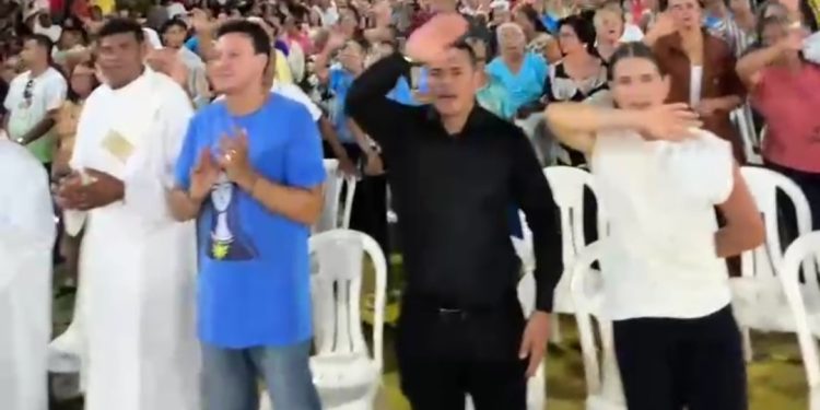 Missa dos Santos Óleos em Capinzal do Norte.