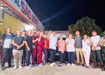 Mais um objetivo alcançado: Entrega de  uma Ambulância 0 km ao Hospital Municipal São José.