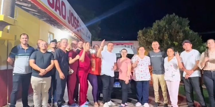 Mais um objetivo alcançado: Entrega de  uma Ambulância 0 km ao Hospital Municipal São José.