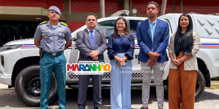 Secretário de Segurança Do Estado Dr. Maurício Martins faz entrega de Viatura para fortificar a segurança na cidade de Presidente Juscelino