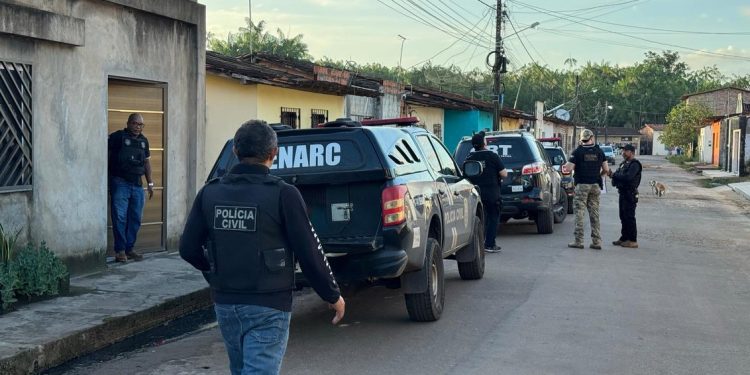 Polícia Civil do Maranhão realiza operação para desarticular grupo ligado ao tráfico em Rosário