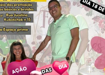 S.J.RIBAMAR  / PINDAÍ  –  O Vereador Fik  Fik e esposa Lauriane, promovem grande festa para as mães com prêmios e Ação Social neste domingo.