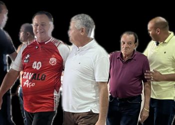 Prefeito Walace do município  de ICATU,  no estádio Castelão na Grande Ilha, curtindo a conquista do MAC sobre o Imperatriz, consagrando-se CAMPEÃO MARANHENSE 2025.