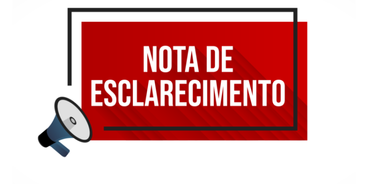 NOTA DE ESCLARECIMENTO