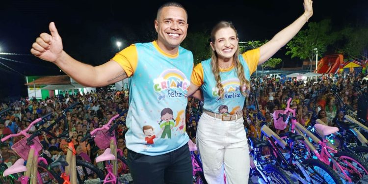 Em Capinzal do Norte, prefeito Abnadar Portela celebra uma tarde inesquecível com a Mega Festa das Crianças