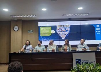 Governador visita navio sísmico que fará sondagem na Margem Equatorial Maranhense para exploração de petróleo.