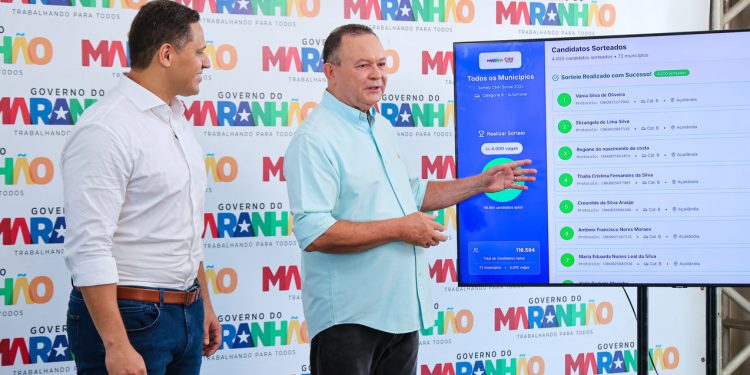 Governo do Maranhão realiza sorteio para a CNH Social