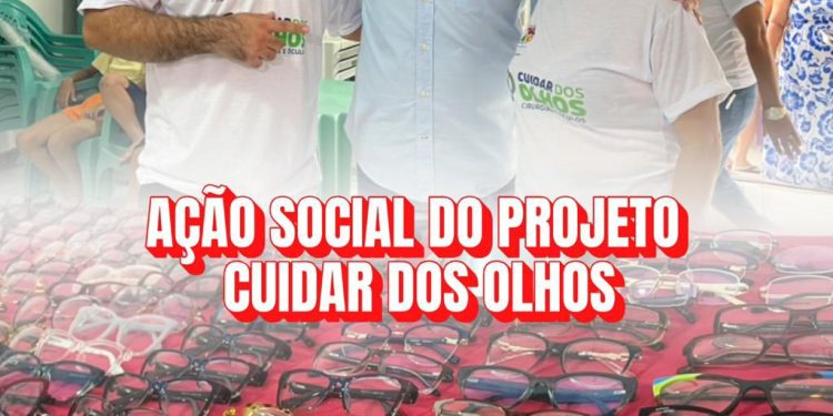 Ação oftalmológica beneficia moradores da Vila Conceição João de Deus com entrega gratuita de 1.200 óculos