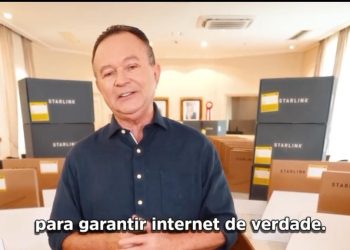 Internet de verdade nas escolas: Antenas Starlink vão garantir conexão em toda a rede estadual