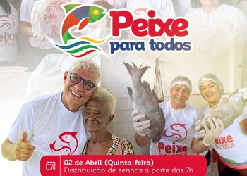Bequimão mantém tradição solidária e realiza distribuição de peixes na Quinta-Feira Santa