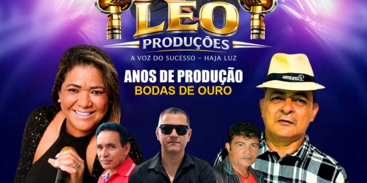 🎶 50 ANOS LÉO PRODUÇÕES: FESTA DE OURO COM MUITO BREGA E ARROCHA!
