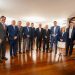 ORLEANS BRANDÃO RECEBE APOIO DA CUPULA DO MDB EM JANTAR OFERECIDO POR JOSÉ SARNEY EM BRASÍLIA