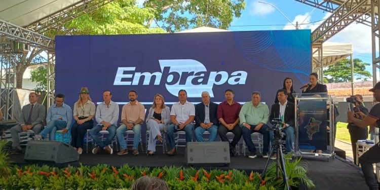 Weverton Rocha destaca união de esforços no lançamento das obras da nova sede da Embrapa Maranhão