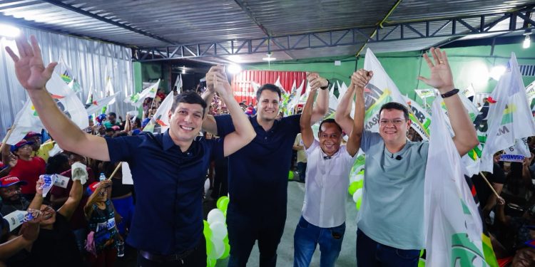 Orleans Brandão recebe apoio de Marcos Castro em grande encontro no Cohafuma