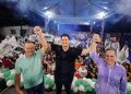 Orleans e Edivaldo reúnem mais de 10 mil pessoas na área Itaqui-Bacanga